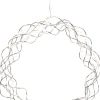 CURLY Hängande Krans 30cm Krom