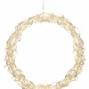 CURLY Hängande Krans 50cm 120LED Silver