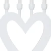 DALA Ljusstake 4L 45cm Vit