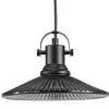 DEBBIE Fönsterlampa 21cm Svart/Rökfärgad