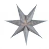 Decorus Pappersstjärna 63 cm Silver