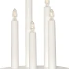 DORIS Ljusstake Batteri 17,5cm LED Vit