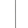DUBLIN Golvlampa 140cm Svart/Matt Mässing