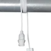 E14 BASIC DCL Sladdställ 6cm Vit