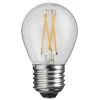 E27 Classic Klot 4W 2700K 400lm Klar LED-lampa