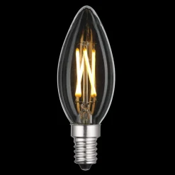 E14 CLASSIC Kronljus Klar 4W 2700K 400lm LED-Lampa