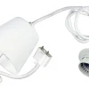 E27 DCL Takupphänge Tygkabel 110cm Vit IP20