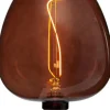 E27 Decoled Brun 2W 1800K 45lm LED-Lampa