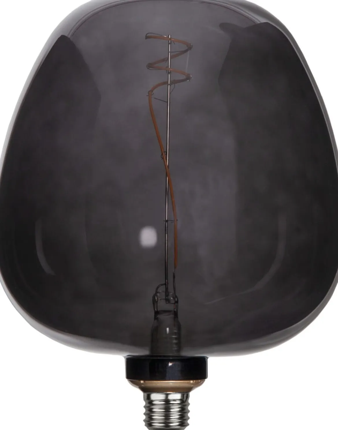 E27 Decoled 2W 2200K 40lm Svart LED-Lampa
