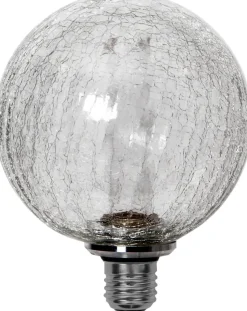E27 Glob125 Decoled 1W 2000K 50lm Bubblig LED-Lampa