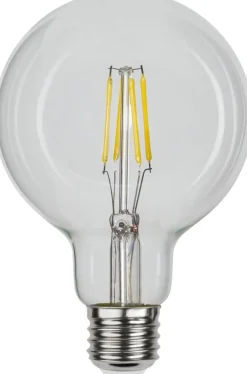 E27 Glob95 Dimbar 4.2W 4000K 470lm Klar LED-Lampa
