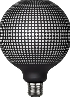 E27 Glob125 Mönster Dimbar 4W 2700K 100lm LED-Lampa