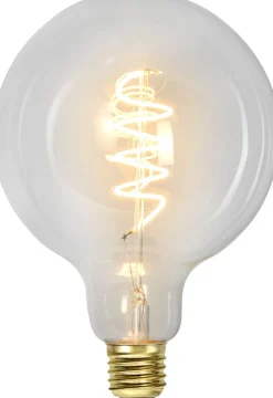 E27 Glob125 3-steg Dimbar Minne 4W 2100K 270lm Klar LED-Lampa
