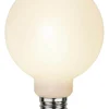 E27 Glob95 1.2W 2700K 85lm Opal LED-Lampa