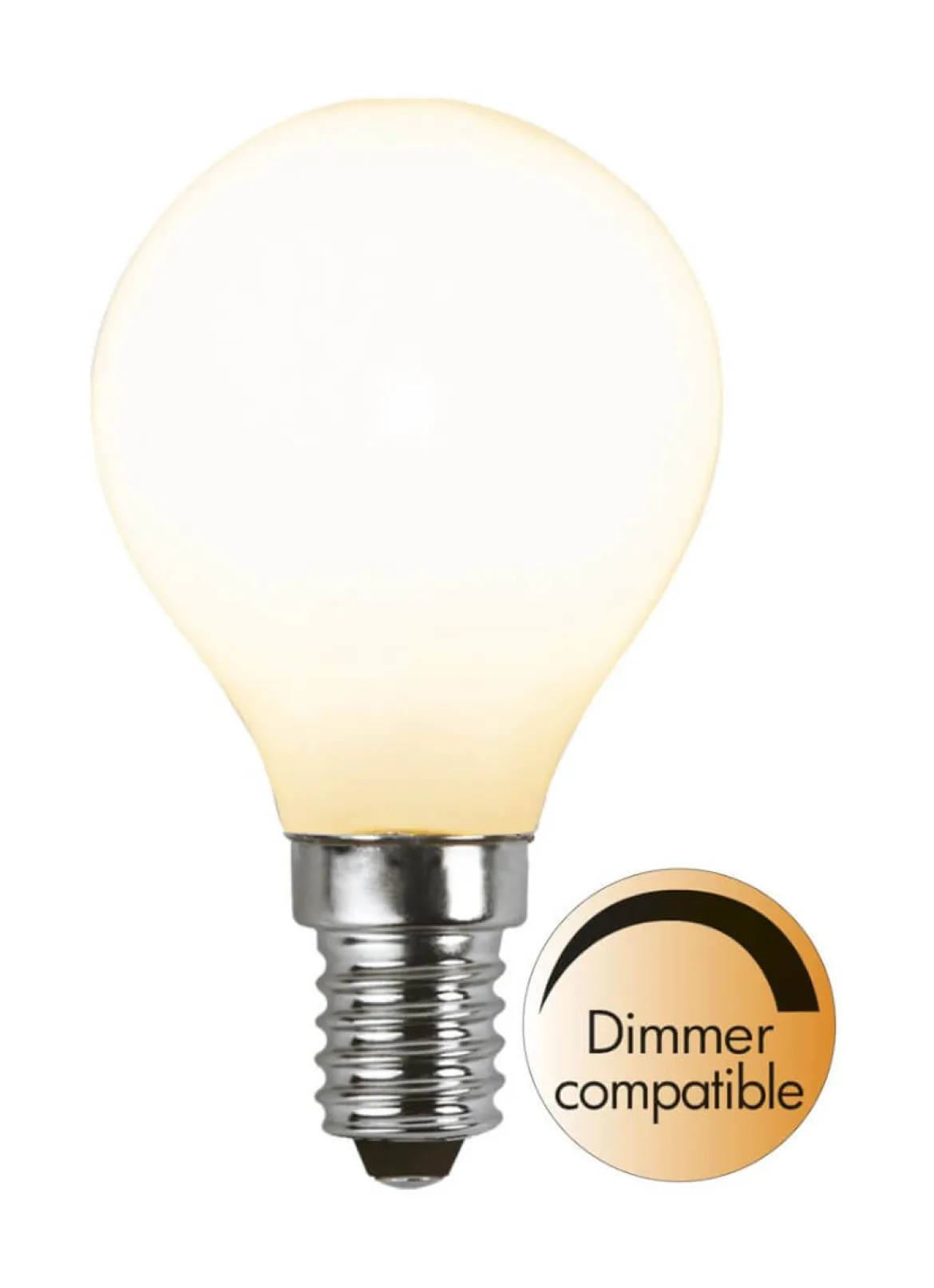 E14 Klot Dimbar RA90 Opal 5W 3000K 450lm LED-Lampa
