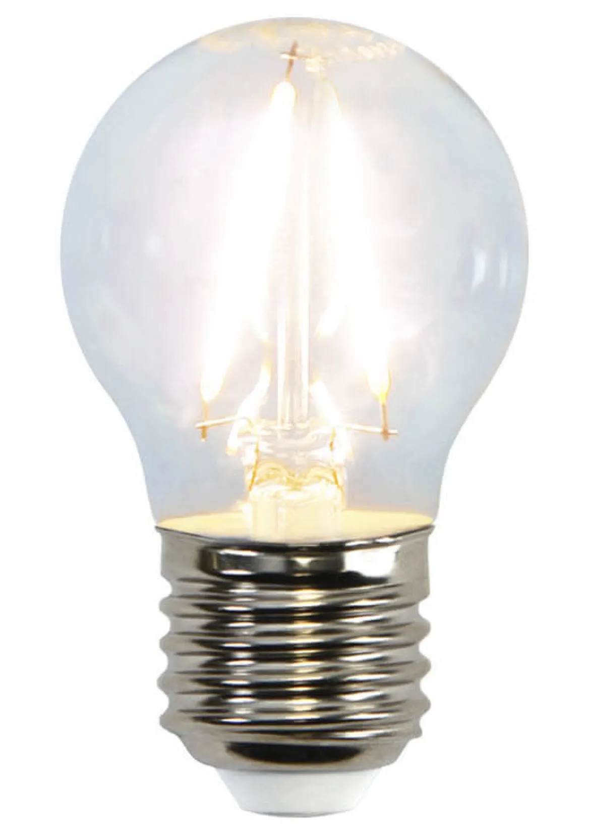 E27 Klot Klar 1.5W 2700K 150lm LED-Lampa
