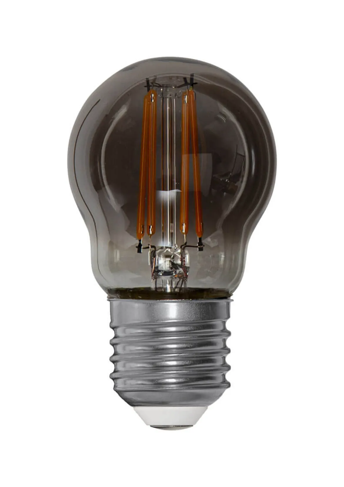E27 Klot 3-Steg Dimbar Minne SoftGlow 2.9W 2200K 150lm Rökfärgad