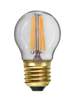 E27 Klot 3-Steg Dimbar Minne SoftGlow 4W 2100K 400lm LED-Lampa