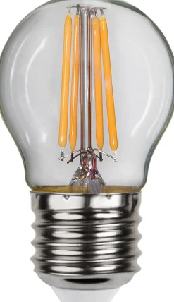 E27 Klot 3-Steg Dimbar Minne Klar 4.2W 3000K 470lm LED-Lampa