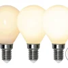 E14 Klot 3-Stegs Dimbar Minne Opal RA90 4W 2700K 380lm LED-Lampa