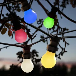E27 Klot 0.9W Grön LED-Lampa