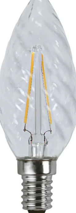E14 Kron Vriden 1.5W 2700K 150lm Klar LED-Lampa