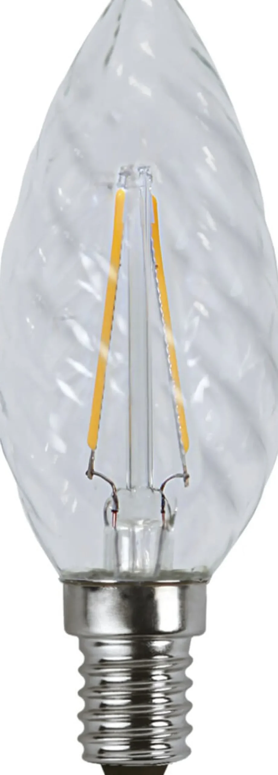 E14 Kron Vriden 1.5W 2700K 150lm Klar LED-Lampa