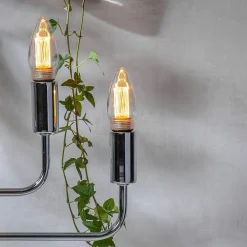 E14 Kronljus Dimbar 2.3W 1800K 70lm Klar LED-Lampa