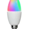 E14 Kronljus Smart Dimbar RGB 4.9W 470lm LED-Lampa