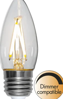 E27 Kronljus 2,5W 2700K 250lm LED-Lampa