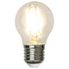 E27 Lågvolt 12-24V Klot 2.3W 2700K 250lm LED-Lampa