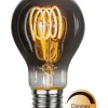 E27 Normal Dimbar Decoled Rökfärgad 2W 2100K 50lm LED-Lampa