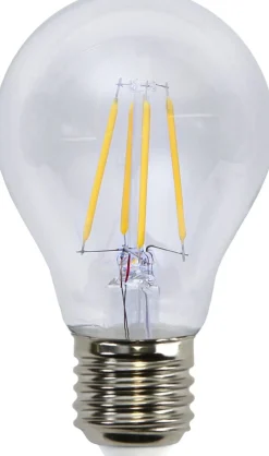 E27 Normal Dimbar 4W 2700K 470lm Klar LED-Lampa