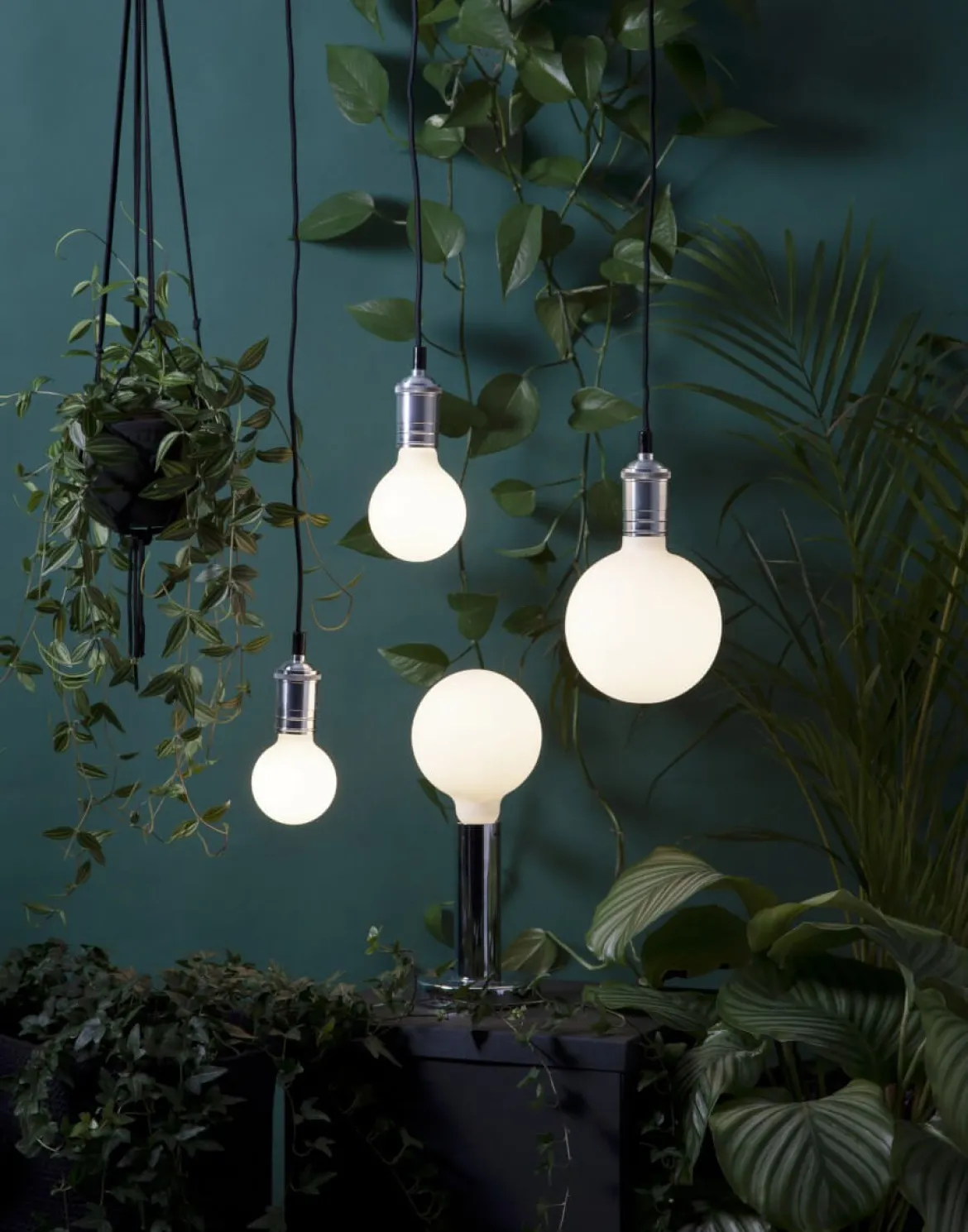 E27 Opal Glob95 5W 2600k 400lm LED-Lampa