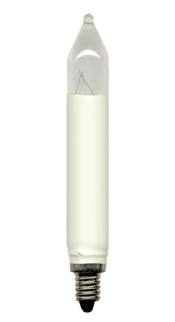 E10 Reservlampa 2-pack 34V 10cm Klar/Vit