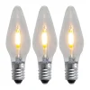 E10 Reservlampa Universal LED 3-Pack 23-55V AC/DC Klar