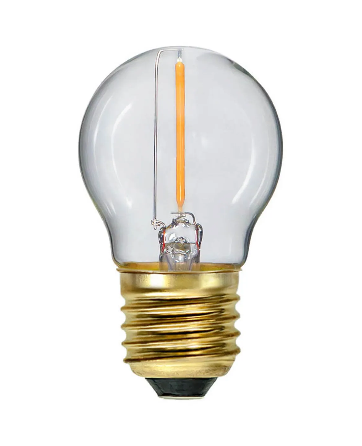 E27 SoftGlow Klot 0.8W 2100K 70lm LED-Lampa