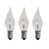 E10 SPARE BULB Reservlampa Topplampa 34V Dimbar 3-pack 5cm Klar