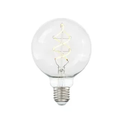E27 3-Stegs Dimbar Glob95 4W 2200K 300lm Klar LED-Lampa