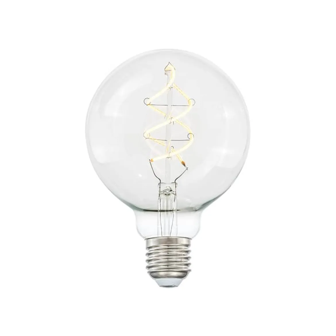 E27 3-Stegs Dimbar Glob95 4W 2200K 300lm Klar LED-Lampa
