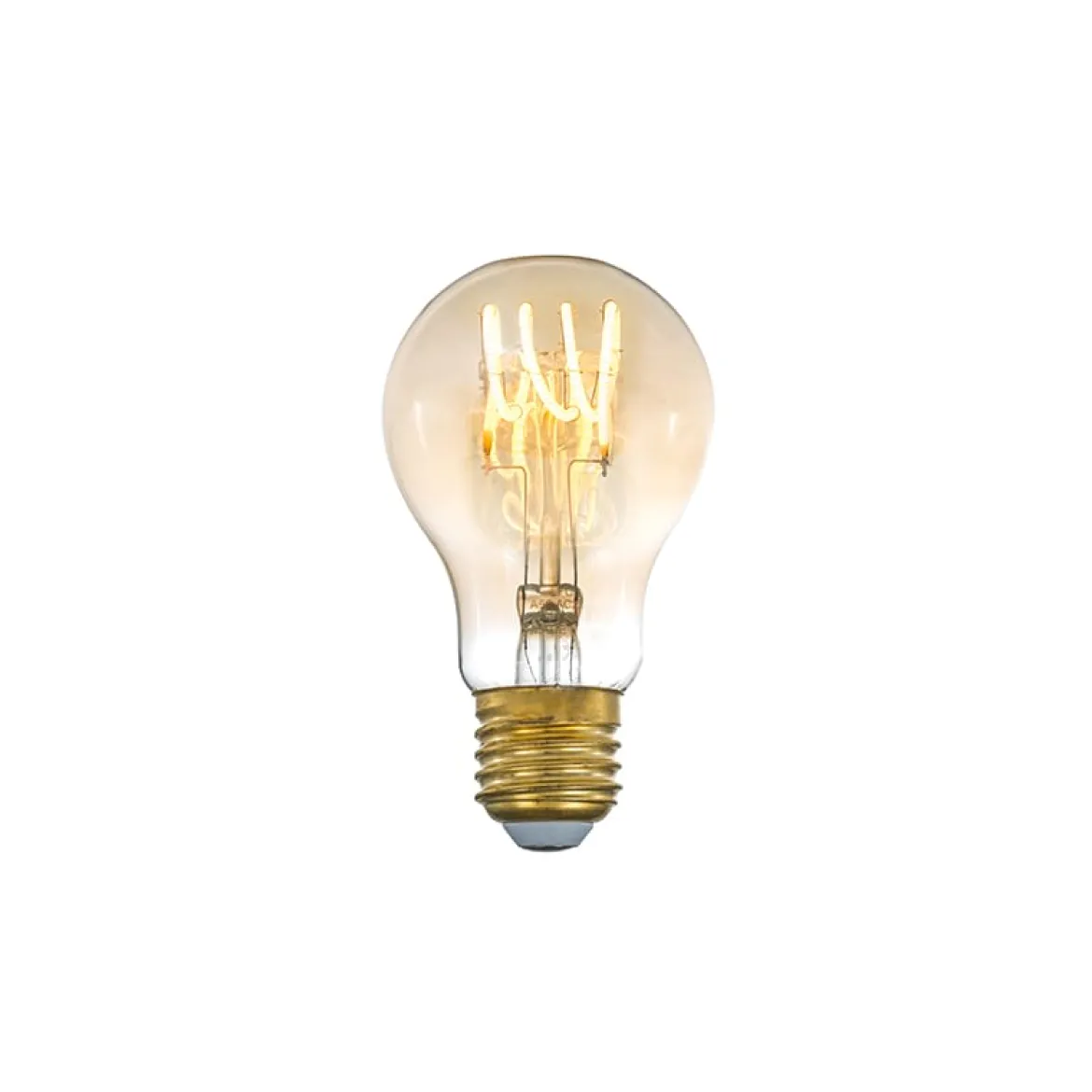 E27 3-Stegs Dimbar Normal 4/2,2/0,8W 250lm 1800K Amber