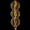 E27 TRIPLE GOLD 0 3-steg Dimbar 4/2,2/09W 1800K LED-Lampa