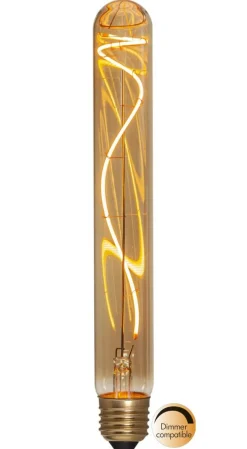 E27 Tubural Dimbar SoftGlow Amber 4W 1800K 200lm LED-Lampa