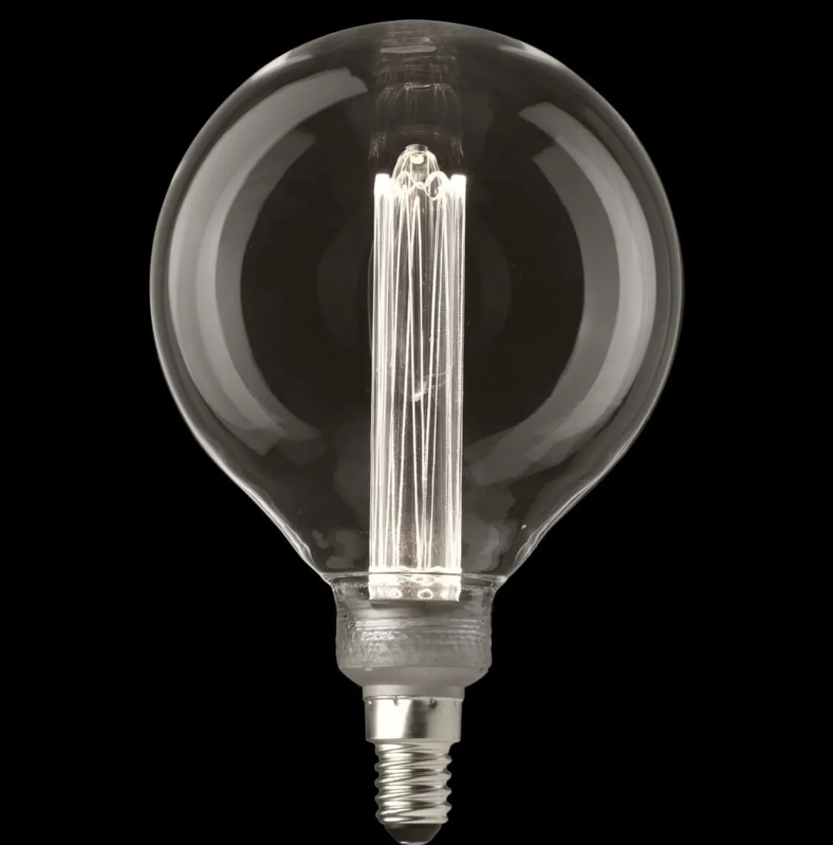 E14 UNI-K Glob 100 Klar 3000K 2,3W 70lm Dimbar