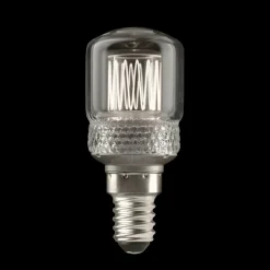 E14 UNI-K Päron Klar 3000K 1W 40lm Dimbar