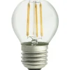 E27 UNI-LEDISON Klot Klar 2200K 4W 350lm Dimbar