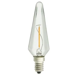 E14 UNI-LEDISON Kron Prisma Klar 1W 2700K 100lm LED-Lampa