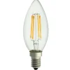 E14 UNI-LEDISON Kronljus Klar 3W