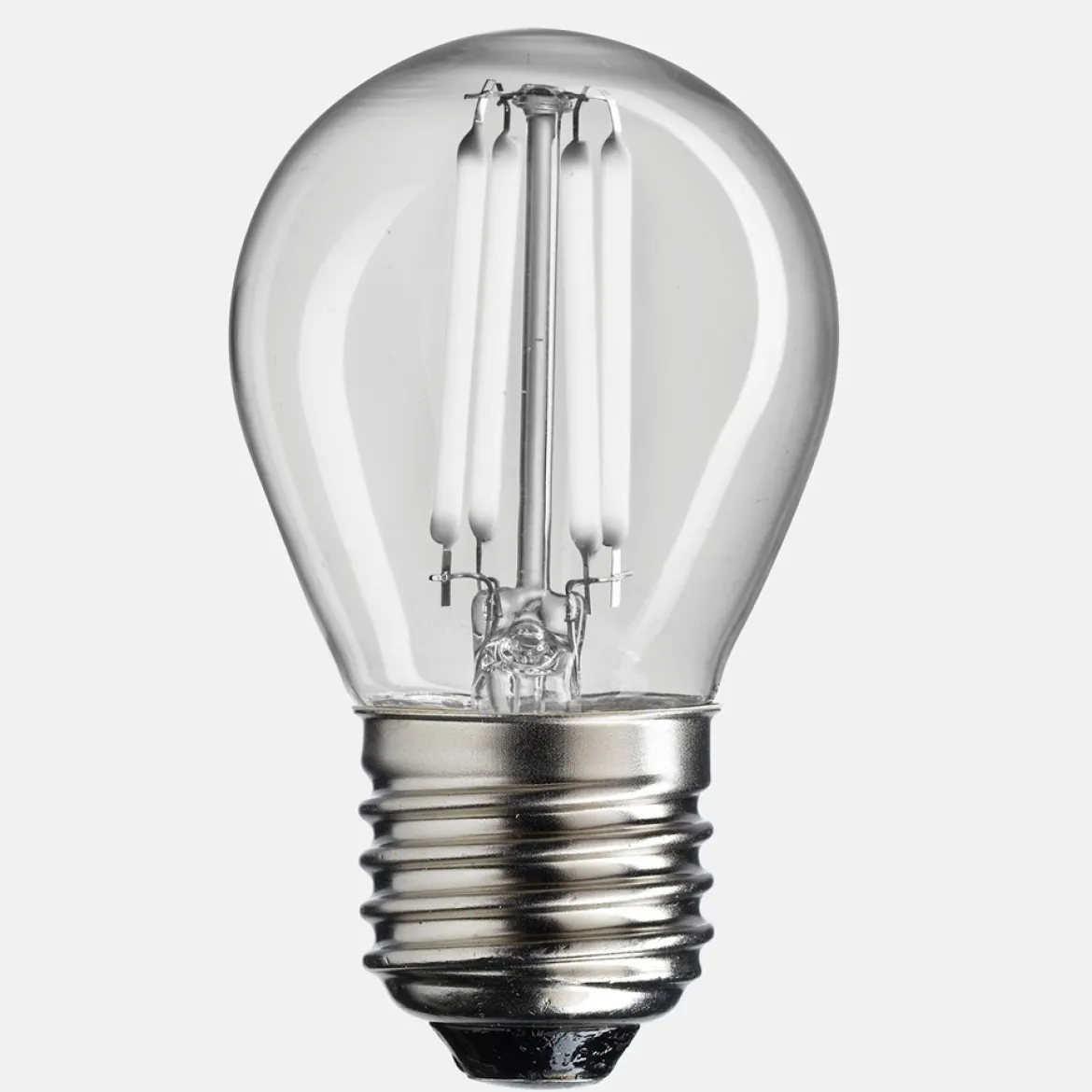 E27 UNI-WHITE Klot 2W 2700K 165lm Dimbar