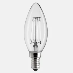 E14 UNI-WHITE Kronljus 2W 2700K 165lm Dimbar